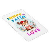 Hope Faith Love Magneet (Rechterzijde)