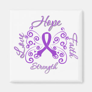 Hope Faith Love Sterke Fibromyalgia Magneet