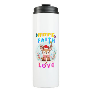 Hope Faith Love Thermosbeker