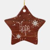 Hope Faith Ornament (Voorkant)