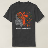 Hope Fight ADHD Awareness Premium  T-shirt (Design voorkant)
