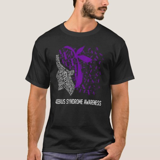 Hope Fight Moebius Syndrome Awareness T-shirt (Voorkant)
