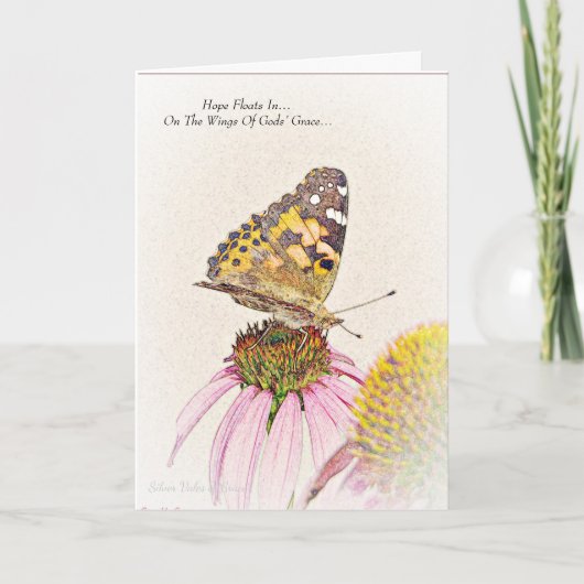 Hope Floats In... Inspirational Card Kaart (Voorkant)