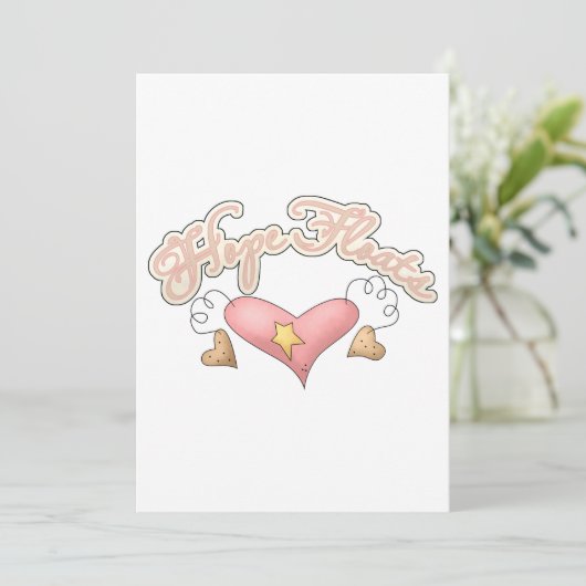 Hope Floats Kaart (Staand voorkant)