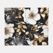 Hope Floral Fleece Deken Geen Glitter (MW1003-FB) (Voorkant (Horizontaal))