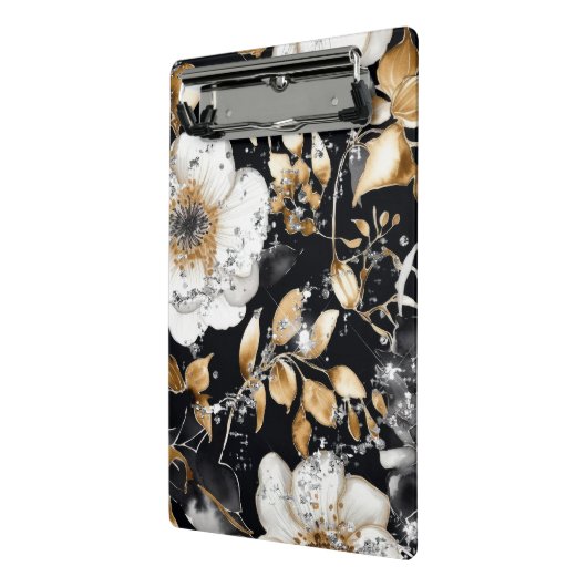 Hope Floral Glitter Mini Klembord (MW1003-MC) (Angled2)