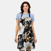 Hope Floral Glitter Schort (MW1003-A) (Gedragen)