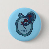 Hope Floral NatureInspired Button (Voorkant)