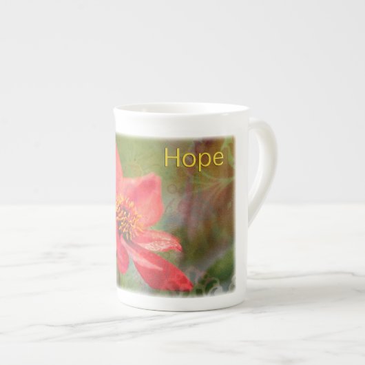 Hope Flower Porselein Kop (Voorkant rechts)