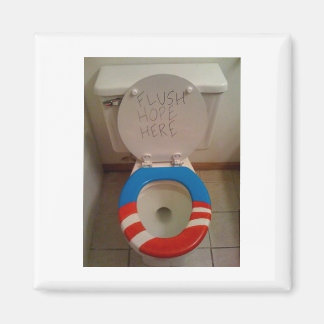 Hope-Flush Hope Toilet Magneet