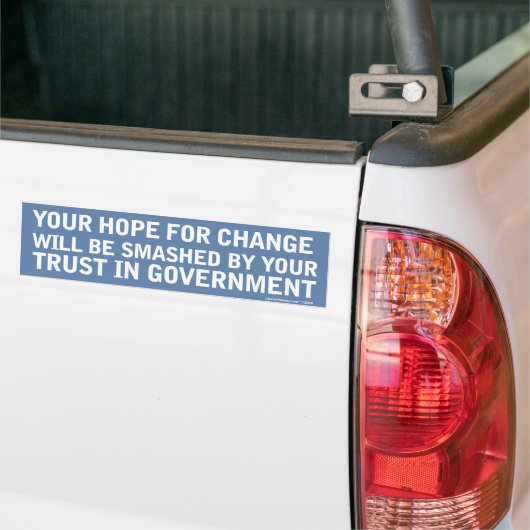 Hope for Change Bumpersticker (Op Truck)