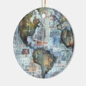 "Hope For Humanity" Art Ornament (Links)