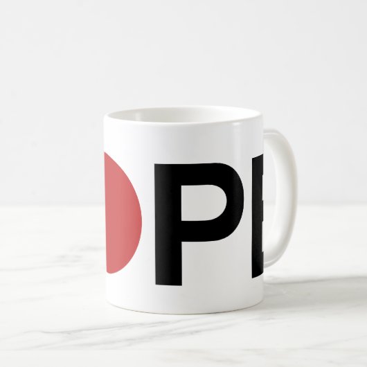 Hope for Japan Mok (Voorkant rechts)