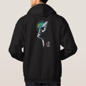 Hope for World peace | Men Hoodie (Achterkant)