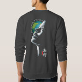 Hope for World peace | Men Trui (Achterkant)