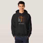 Hope Fure Support Crps Awareness Dragonfly W Hoodie (Voorkant volledig)