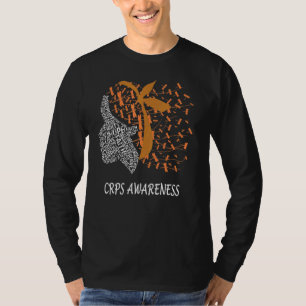 Hope Fure Support Crps Awareness Dragonfly W T-shirt