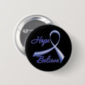 Hope gelooft Colon Cancer Ronde Button 5,7 Cm (Voorkant /achterkant)