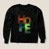HOPE Geometric Typography - Tshirt (Voorkant)