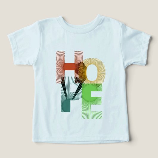 HOPE Geometrisch shirt  (Design voorkant)