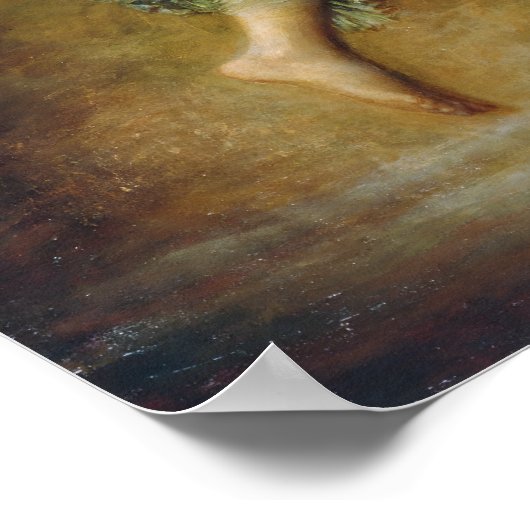 Hope George Watts Art Poster (Hoek)