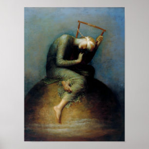 Hope George Watts Art Poster
