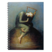 Hope George Watts Schilderij Notitieboek (Voorkant)