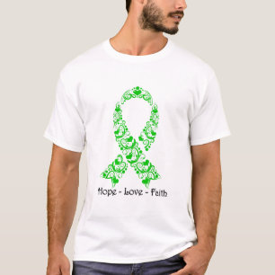Hope Green Awareness Ribbon T-shirt