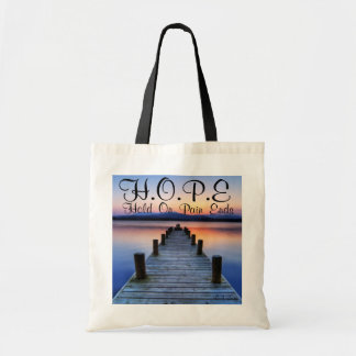 HOPE greep op pijn eindigt Canvas tas