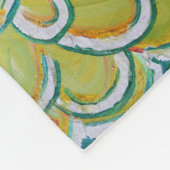 Hope Guardian Angel Art Custom Fleece Deken (Hoek)