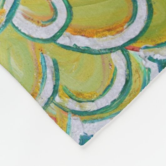 Hope Guardian Angel Art Custom Fleece Deken (Hoek)