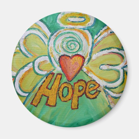 Hope Guardian Angel Word Custom Magnet (Voorkant)