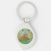 Hope Guardian Angel Word Custom Sleutelhangers (Voorkant)