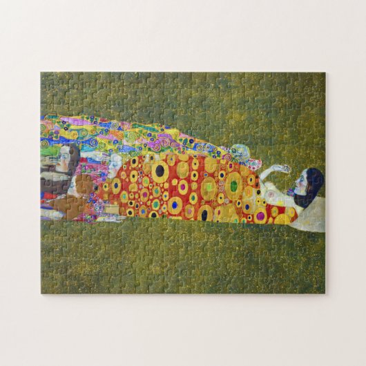 Hope, Gustav Klimt Legpuzzel (Horizontaal)