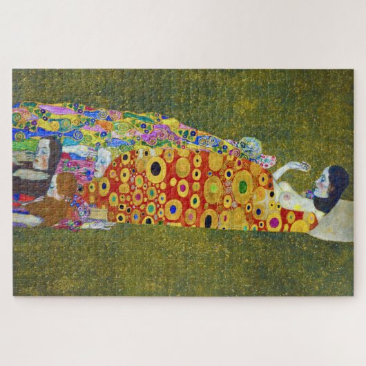 Hope, Gustav Klimt Legpuzzel (Horizontaal)