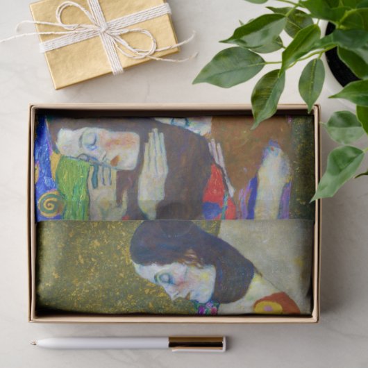 Hope, Gustav Klimt Tissuepapier (Geschenk)