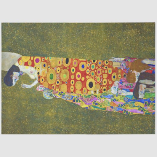 Hope, Gustav Klimt Tissuepapier (Voorkant)