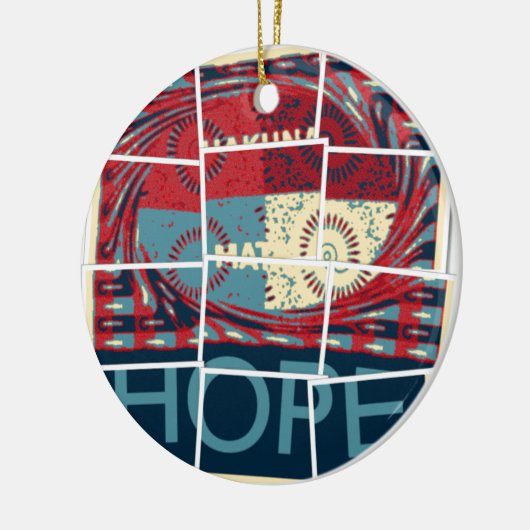 Hope Hakuna Matata Keramisch Ornament (Links)