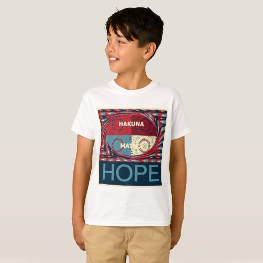 Hope Hakuna matata T-shirt (Voorkant volledig)