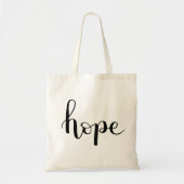 Hope Hand Lettered Canvas tas (Voorkant)