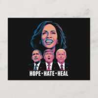 Hope Hate Heal Rise Kamala 2024