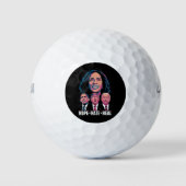 Hope Hate Heal Rise Kamala 2024 Golfballen (Voorkant)