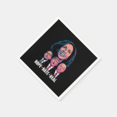 Hope Hate Heal Rise Kamala 2024 Servet (Hoek)