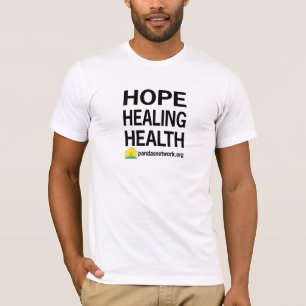 Hope, Healing, Health Mannen T-shirt