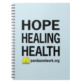 Hope, Healing, Health Notebook Notitieboek (Voorkant)