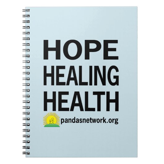 Hope, Healing, Health Notebook Notitieboek (Voorkant)