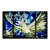 Hope Heilige Geest Dove Christelijk Art Poster