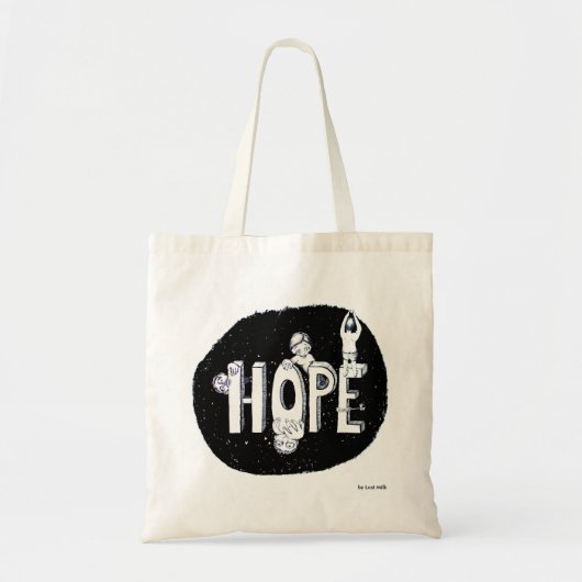 Hope - Hoffnung für unterwegs Tote Bag (Voorkant)