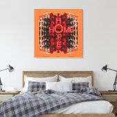 Hope Home Canvas Afdruk (Insitu (Slaapkamer))