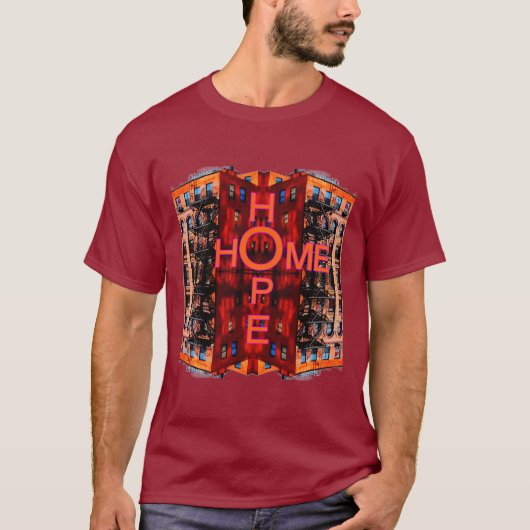 Hope Home T-shirt (Voorkant)